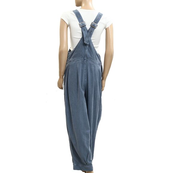 Free People We The Free Felix Tapered Overalls Jumpsuit Pinafore M NWT 284519 - Picture 6 of 8